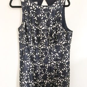 Kay Unger size 18 floral brocade dress